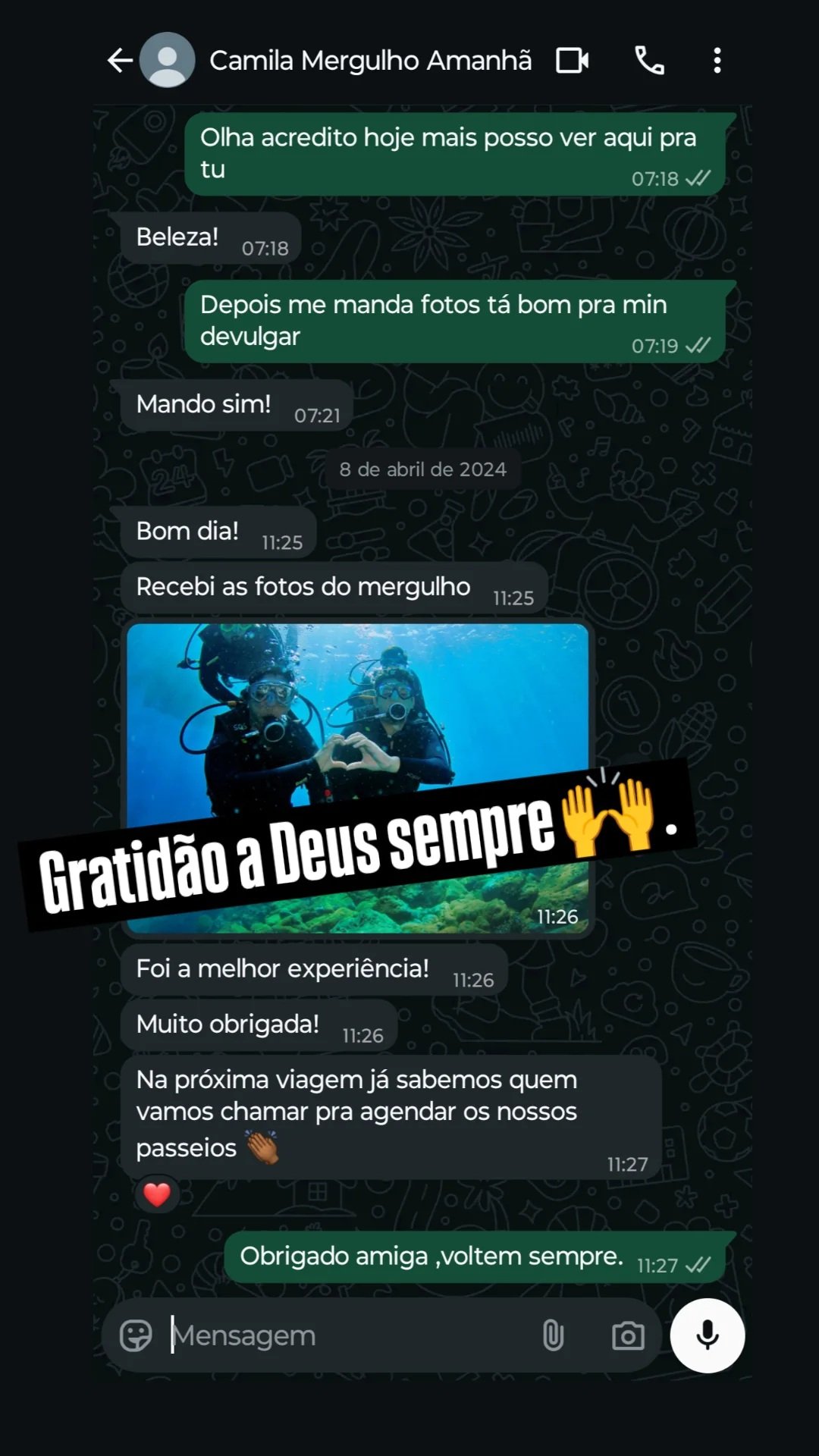Avaliação de cliente 3