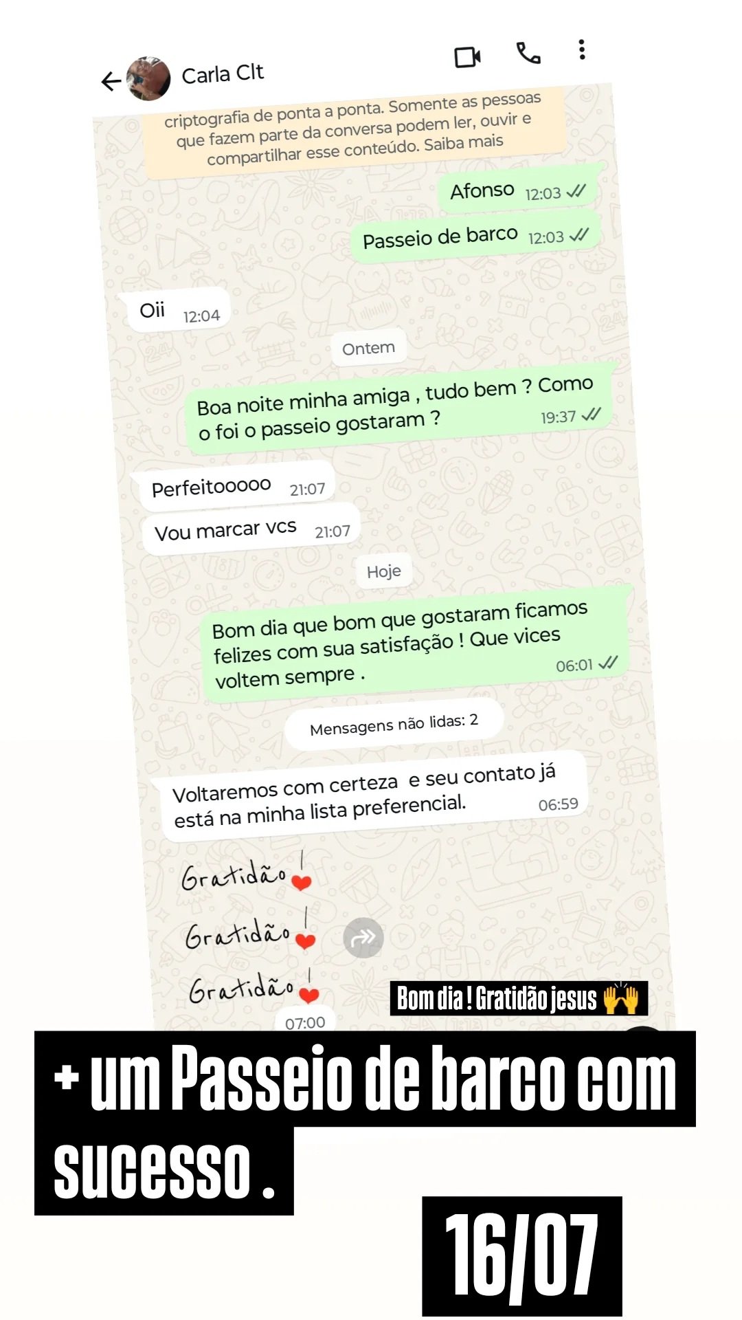 Avaliação de cliente 2
